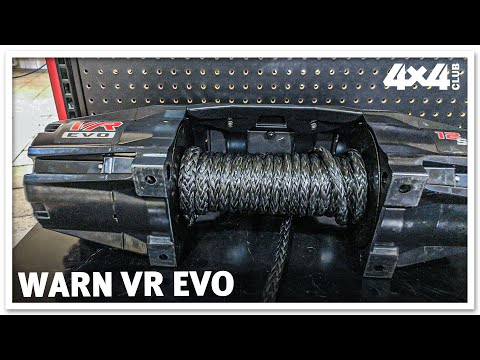 Видео: Новая бюджетная линейка лебёдок WARN - VR Evo. Распаковка и обзор
