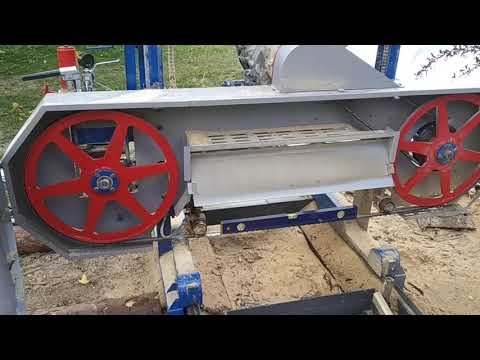 Видео: Бензиновая пилорама Астрон 10 с бензиновым двигателем Lifan          Sawmill Aston 10