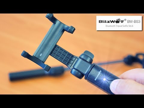 Видео: 👍 БЛЮТУЗ ТРИПОД-СЕЛФИ-ПАЛКА-ШТАТИВ Blitzwolf BW-BS3 👉 СРАВНИВАЕМ С SELFY STICK XIAOMI