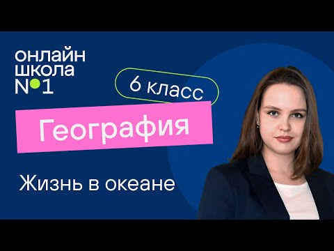 Видео: Жизнь в океане. Видеоурок 22. География 6 класс