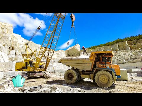 Видео: АО «Уральские камни» ДОБЫЧА ГРАНИТА (часть 1)