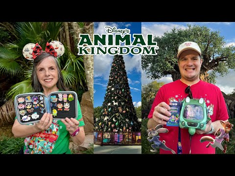 Видео: Совершенно новое в Animal Kingdom. Ноябрь 2025 г. | Торговля значками, Zootopia: значки и шоу, то...