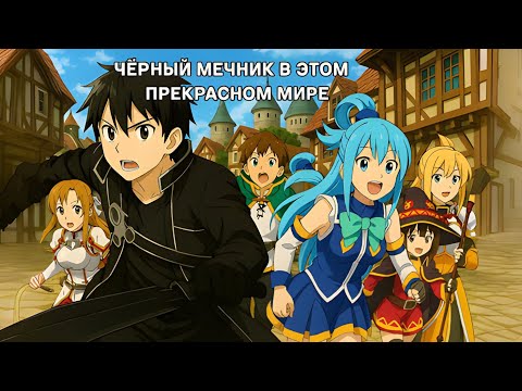 Видео: Черный мечник в этом прекрасном мире 1часть альтернативный сюжет