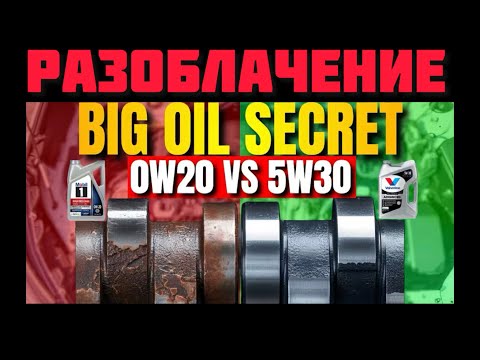 Видео: 0w20 или 5w30 Разоблачение нашумевшего видео