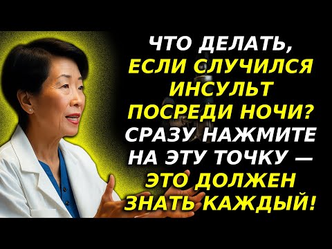 Видео: НОЧНОЙ ИНСУЛЬТ ОПАСЕН — 5 ТОЧЕК СПАСЕНИЯ, КОТОРЫЕ НУЖНО ЗНАТЬ ДЛЯ САМОПОМОЩИ!