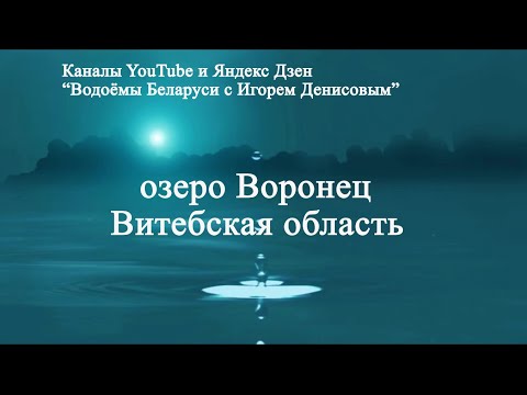 Видео: Озеро Воронец Витебская область