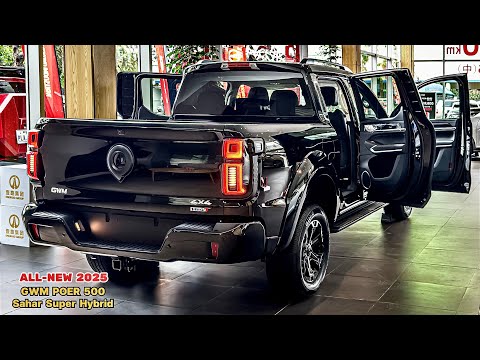 Видео: Новинка 2025 года! Абсолютно новый GWM POER 500 Sahar Phev-Hi4T — выставка King's Off-Road Luxury...