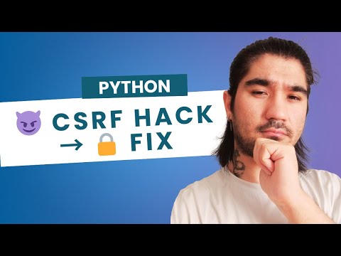 Видео: 😈 CSRF атака на сайт | Как защититься (Flask mini-проект)