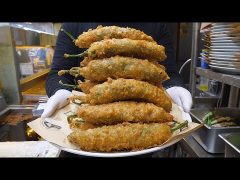 Видео: Популярная коллекция уличной еды на корейском рынке