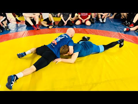 Видео: Скручивание с захватом за шею сверху и разноименную руку снизу. Шамиль Османов