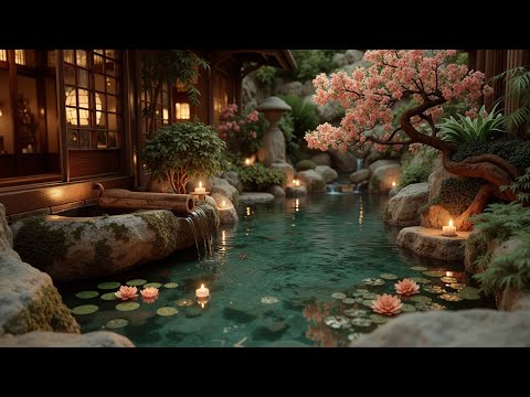 Видео: Расслабляющая японская музыка для глубокого сна, медитации и фокуса