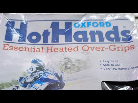 Видео: OXFORD HOT HANDS. Установил грелки-накладки на грипсы. Пока доволен результатом. Но есть нюансы..
