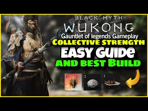 Видео: КАК ПРОЙТИ Gauntlet of Legends, коллективная сила, используя лучшую сборку | Black Myth Wukong