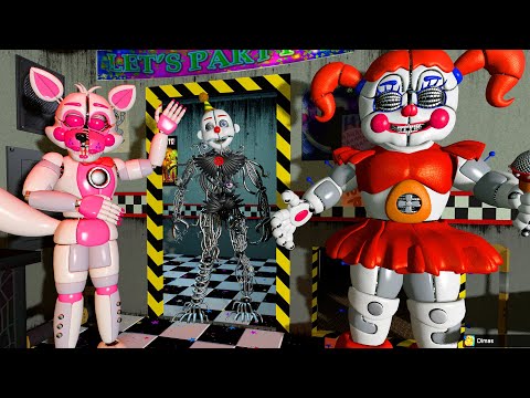 Видео: АНИМАТРОНИКИ ГОНЯЮТСЯ ЗА НАМИ В ПИЦЦЕРИИ FNAF COOP ► Garry's Mod