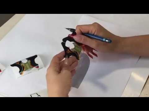 Видео: Елена Хмельницкая. Подготовка и постановка шаблонов одж разные типы ногтевыхпластин. Periscope