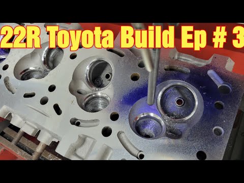 Видео: 22R Toyota Build Ep# 3 головка блока цилиндров.