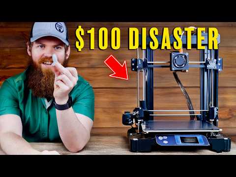 Видео: Насколько плох 3D-принтер за 100 долларов?