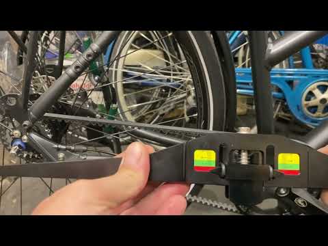 Видео: Проверка натяжения ремня Gates Carbon Drive
