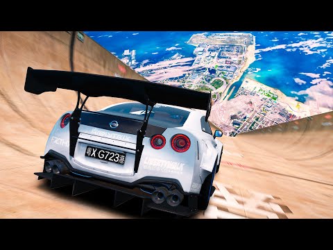 Видео: СПУСК С ГОРЫ БЕЗ ТОРМОЗОВ НА САМЫХ БЫСТРЫХ ЧИТ ТАЧКАХ В GTA 5 ONLINE!