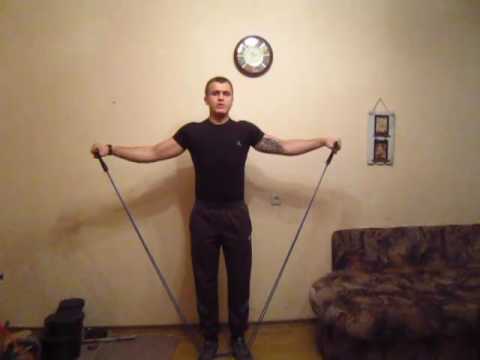 Видео: Тренировка дома с эспандером : Урок 00. Уникальная проработка мышц
