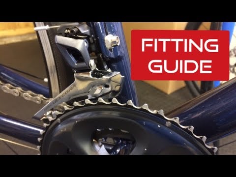 Видео: Руководство по установке переднего переключателя Shimano Ultegra R8000 Braze On