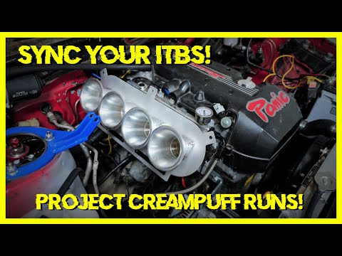 Видео: Как сбалансировать/синхронизировать ITB! BEAMS 3SGE — проект Creampuff запущен!!