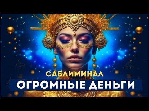 Видео: МОЩНЕЙШИЙ САБЛИМИНАЛ НА ОГРОМНЫЕ ДЕНЬГИ! ПРОСТО ВКЛЮЧИ И НАБЛЮДАЙ ЧУДЕСА!