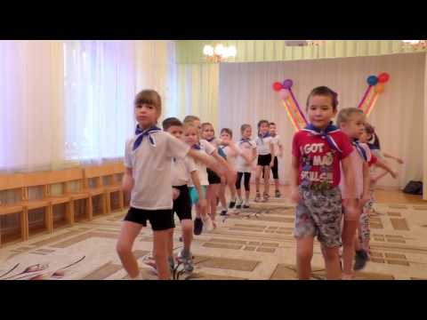 Видео: Утренник 23 февраля в детском саду. Подготовительная группа.