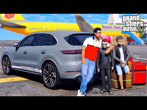 Видео: ОТЕЦ И СЫН В GTA 5 - ПОДГОТОВКА К ОТПУСКУ! ЛЕЧУ В НЬЮ-ЙОРК С НЕПОСЛУШНЫМИ ДЕТЬМИ! 🌊ВОТЕР