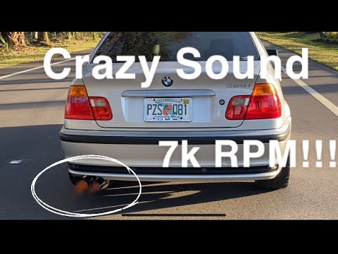 Видео: Лучшая выхлопная система E46. Коллекторы 328i eBay и глушитель eBay.