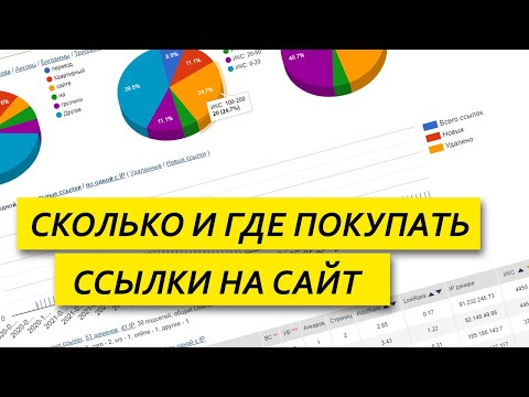 Видео: Сколько ссылок надо купить для SEO и где их найти - главный вопрос при закупе вечных ссылок