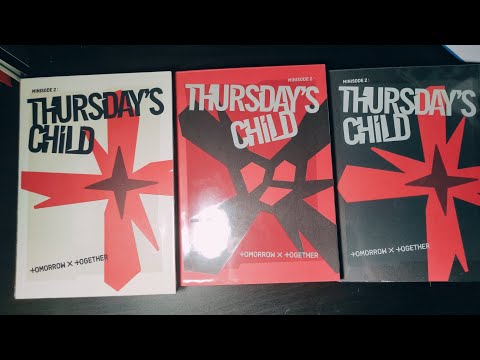 Видео: 💌 Распаковка альбома TXT 'THURSDAY'S CHILD' сет 💌