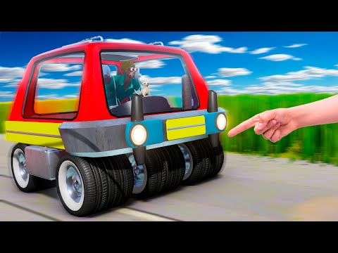 Видео: Я СДЕЛАЛ ШЕСТИКОЛЕСНЫЙ МИНИ АВТОМОБИЛЬ ИЗ МОТОЦИКЛА В THE LONG DRIVE
