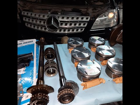 Видео: Капитальный ремонт M272.Mercedes МЛ 350 w164 3,5 Гильзовка Major repairs of the M272. Gilzovka.