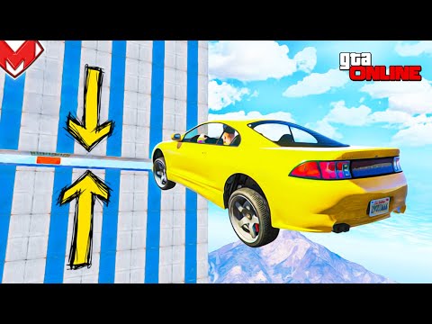 Видео: РАЗВЕРНИСЬ В ВОЗДУХЕ И ПОПАДИ В ДЫРКУ! СКИЛЛ ТЕСТЫ В GTA 5 ONLINE (ГОНКИ НА МАШИНАХ В ГТА 5 ОНЛАЙН)