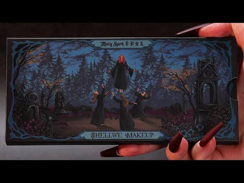 Видео: Внезапно матовый 🌫️ Обзор палетки Misty Spirit от Shellwe Makeup + 4 идеи что с ней делать