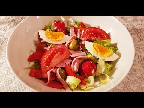 Видео: Вкусный быстрый салат!!!