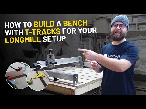 Видео: Как построить верстак и установить Т-образные направляющие для установки Longmill?