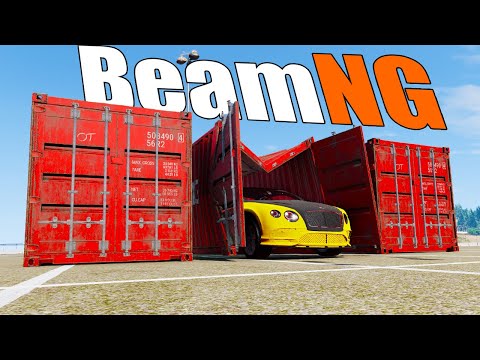 Видео: НОВОЕ ШОУ! БИТВА КОНТЕЙНЕРОВ В BEAM NG Drive мультиплеер!!!