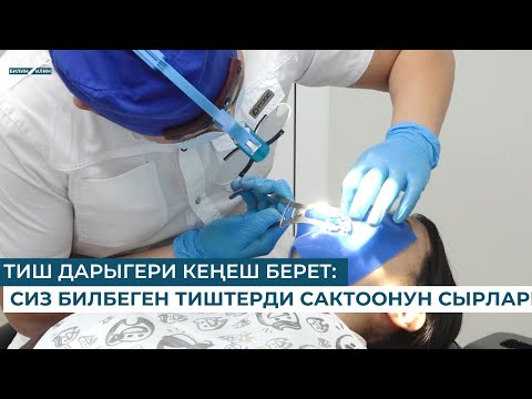 Видео: ТИШ ДАРЫГЕРИ КЕҢЕШ БЕРЕТ: СИЗ БИЛБЕГЕН ТИШТЕРДИ САКТООНУН СЫРЛАРЫ