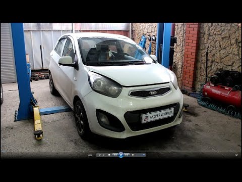 Видео: Замена прокладки крышки клапанов на Киа Пиканто 2012 Kia Picanto 1,0
