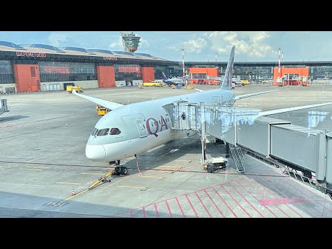 Видео: Qatar Airways из Москвы в Мюнхен: долго и очень комфортно