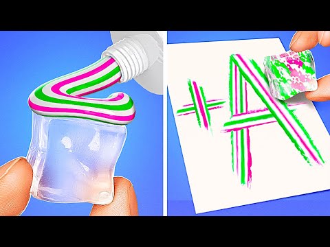 Видео: ШКОЛА - ЭТО ТАК ЛЕГКО 🤭 Узнайте, как получать лучшие отметки! Делаем канцтовары с 123 GO!