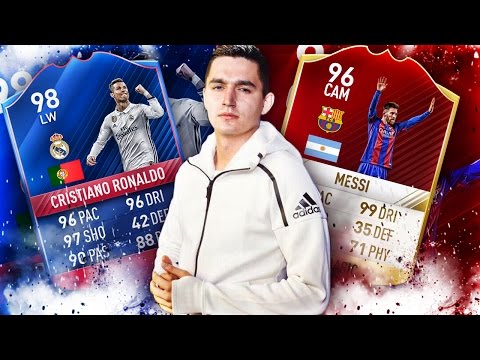 Видео: FIFA 17 - РОНАЛДУ 98 И МЕССИ 96