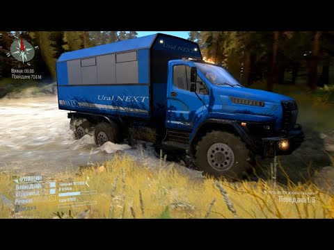 Видео: Болото в гараж на Урале NEXT Spintires: MudRunner