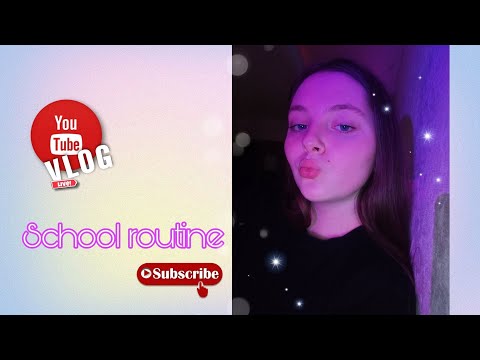 Видео: School routine//учëба 📚/рутина/школьный VLOG//