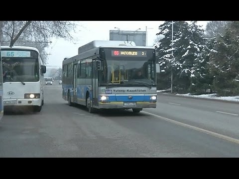 Видео: В Алматы не все водители автобусов перевозят пассажиров за безналичный расчет (14.01.16)