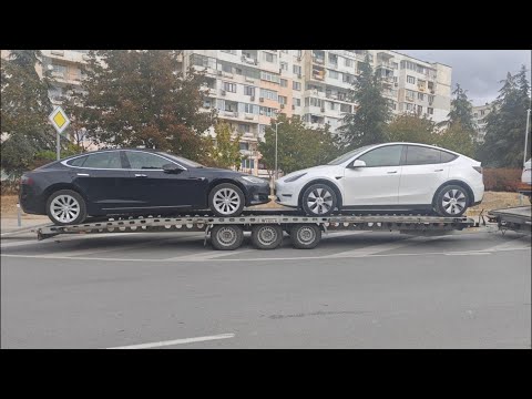 Видео: Tesla Model S и Model Y - доставка октомври