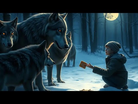 Видео: Бедный мальчик и голодные волки — трогательная история, которая доведёт до слёз