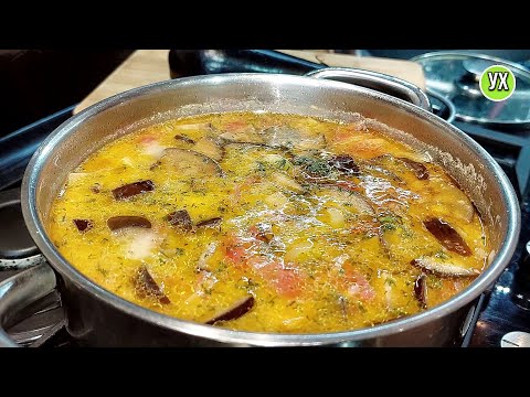 Видео: Моя ХИТРОСТЬ с баклажанами - как приготовить вкусный СУП, от которого вся семья в восторге